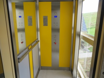 Domek Adam má bezbariérový přístup do podkroví - ke čtyřem jednolůžkovým pokojům (5.10. 2020).