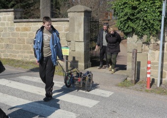 2020 Opouštíme budovu U Šimona před její rekonstrukcí (3.4.)