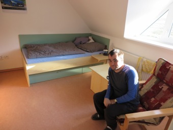 2020 Opouštíme budovu U Šimona před její rekonstrukcí (3.4.)