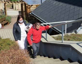 2020 Opouštíme budovu U Šimona před její rekonstrukcí (3.4.)