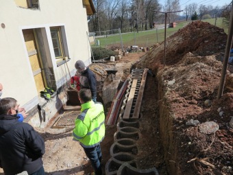 2020 Opouštíme budovu U Šimona před její rekonstrukcí (3.4.)