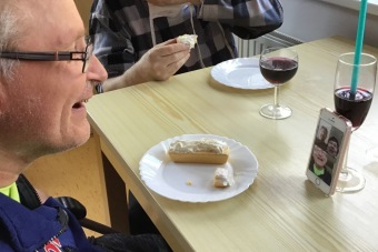 2020 Opouštíme budovu U Šimona před její rekonstrukcí (3.4.)