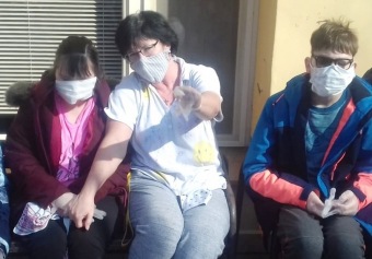 2020 Opouštíme budovu U Šimona před její rekonstrukcí (3.4.)