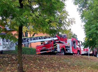 2023 Cvičení HZS a IZS Pardubického kraje - evakuace (10.10.)