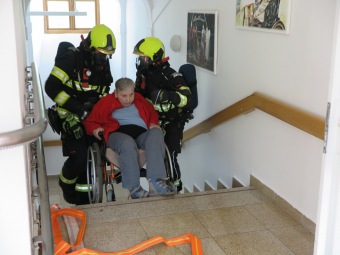 2023 Cvičení HZS a IZS Pardubického kraje - evakuace (10.10.)