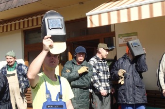 Sledování zatmění slunce dne 20.3.2015 - 10:45.