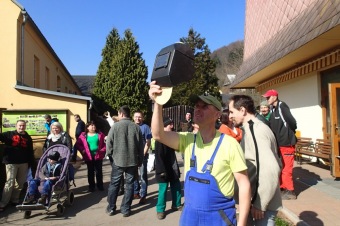 Sledování zatmění slunce dne 20.3.2015 - 10:45.