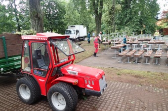 Škody v Arboretu Žampach po noční bouři dne 8.7.2015