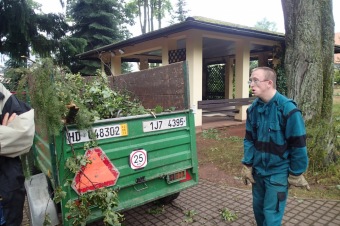 Škody v Arboretu Žampach po noční bouři dne 8.7.2015