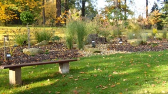 2016 Sadové úpravy - horní zámecký park - nový záhon