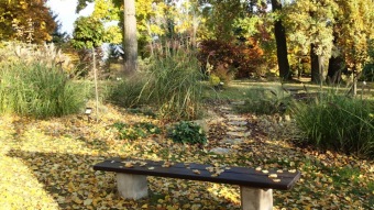 2016 Sadové úpravy - horní zámecký park - nový záhon