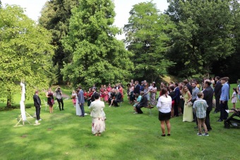 Svatební obřady v Arboretu Žampach - dolní park (září 2020)