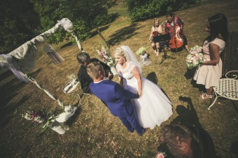 Svatební obřady v Arboretu Žampach - dolní park (srpen 2018)