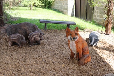 Žampach Arboretum - dřevořezby - jaro 2022 (3)