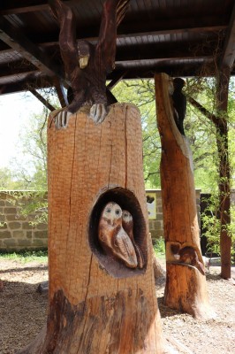 Žampach Arboretum - dřevořezby - jaro 2022 (5)