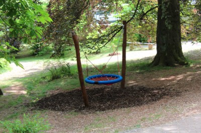 Žampach arboretum -vnitřní areál - herní prvky (2)