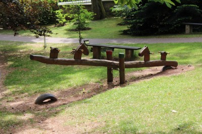 Žampach arboretum -vnitřní areál - herní prvky (3)