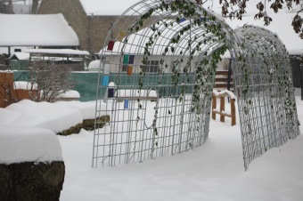 Zima 2019 - sněhová nadílka (8.1.)