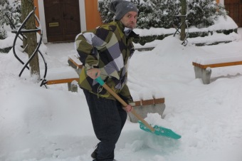 Zima 2019 - sněhová nadílka (8.1.)