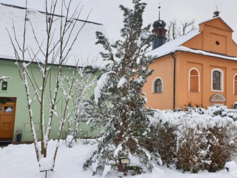 2021 Zima v Arboretu Žampach