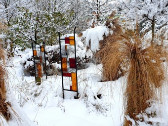 2021 Zima v Arboretu Žampach