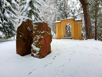 2021 Zima v Arboretu Žampach