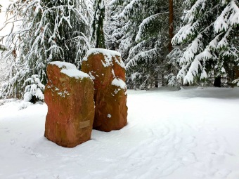 2021 Zima v Arboretu Žampach