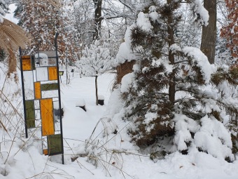 2021 Zima v Arboretu Žampach