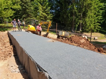 2023 Program dešťovka - průběh prací