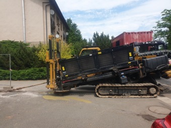 2023 Program dešťovka - průběh prací - řízený protlak