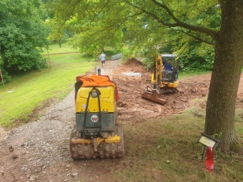 2023 Rozvody pro závlahu dolního parku