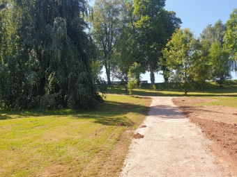 2023 Program dešťovka - průběh prací - nové cestičky