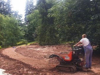 2023 Rozvody pro závlahu dolního parku