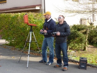 5.11. 2014 Letecké prohlídky - z natáčení