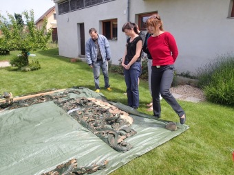 2013 - 2015 RESTAUROVÁNÍ OLTÁŘE z kaple sv.Bartoloměje, MgA.Blanka Valchářová, ak.mal. a rest.