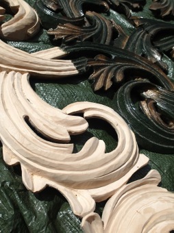 2013 - 2015 RESTAUROVÁNÍ OLTÁŘE z kaple sv.Bartoloměje, MgA.Blanka Valchářová, ak.mal. a rest.