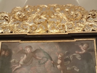 2013 - 2015 RESTAUROVÁNÍ OLTÁŘE z kaple sv.Bartoloměje, MgA.Blanka Valchářová, ak.mal. a rest.