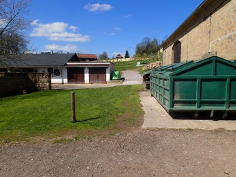 2016 Stavba chlívku - přístřeší s výběhem pro chov domácích zvířat (dokončeno 9.12. 2016)