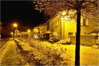 2016 Noční vánoční fotografie z areálu domova (J. Dostálek)