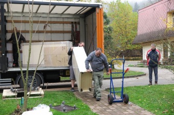 24.10. 2017 Dokončuje se vnitřní vybavení v budově Na Výsluní pro zahájení specializované služby.