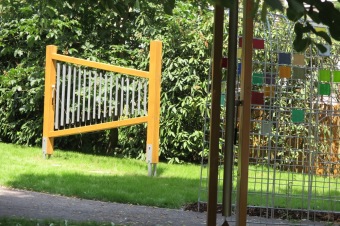 Smyslový park v Arboretu Žampach před otevřením 2.6. 2018