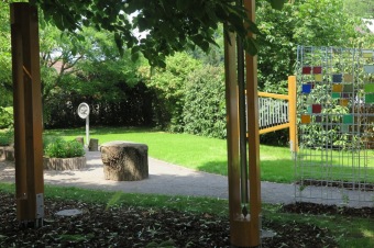 Smyslový park v Arboretu Žampach před otevřením 2.6. 2018