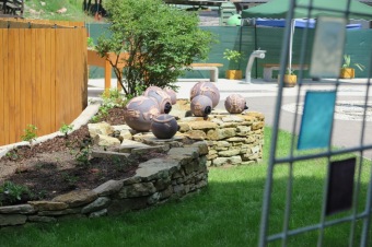 Smyslový park v Arboretu Žampach před otevřením 2.6. 2018