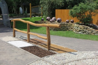 Smyslový park v Arboretu Žampach před otevřením 2.6. 2018