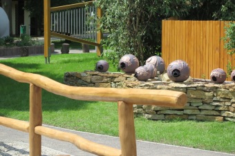 Smyslový park v Arboretu Žampach před otevřením 2.6. 2018