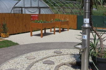 Smyslový park v Arboretu Žampach před otevřením 2.6. 2018