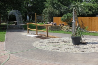 Smyslový park v Arboretu Žampach před otevřením 2.6. 2018