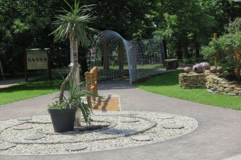 Smyslový park v Arboretu Žampach před otevřením 2.6. 2018