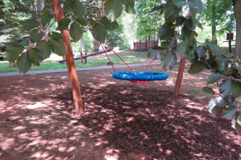 Smyslový park v Arboretu Žampach před otevřením 2.6. 2018