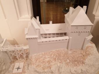 Hmotová rekostrukce hradu Žampach v 16. století, Petr Nisler - Muzeum Ústí nad Orlicí 2020